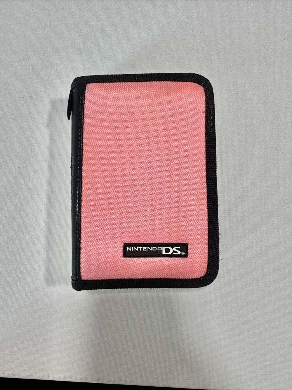 Nintendo DS Pink Zippered Game Carrying Case Y2K